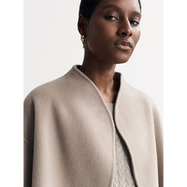Short Jacket Dark Sand