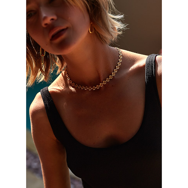 Golden Link Earrings