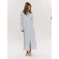 Sally Midi Dress Blue Stripe