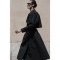 Pascale Maxi Trench Black