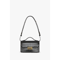 Dorian Bag Small Black Croc