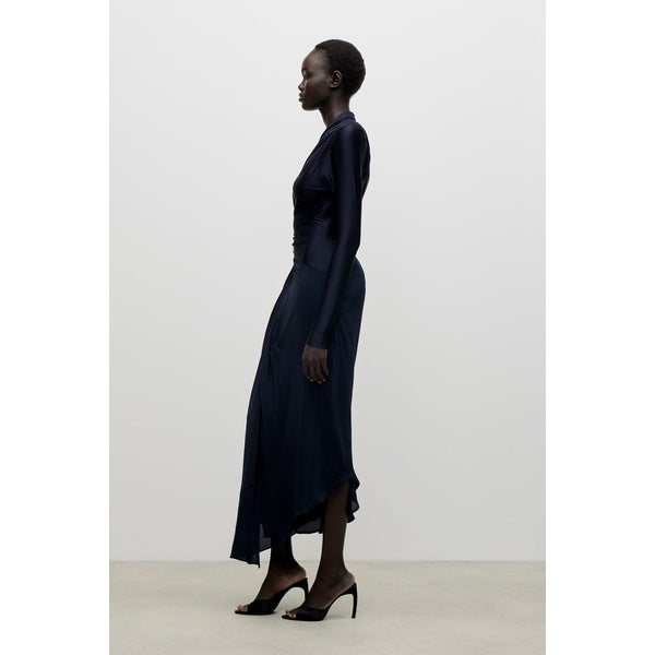 Lea Midi Dress Navy