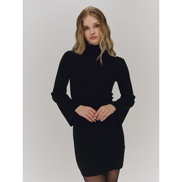Melina Merino Dress Black