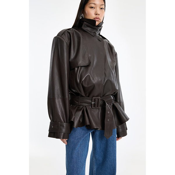 Biker Leather Jacket Molé