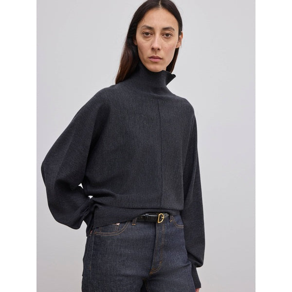 Merino Turtleneck Antracite grey