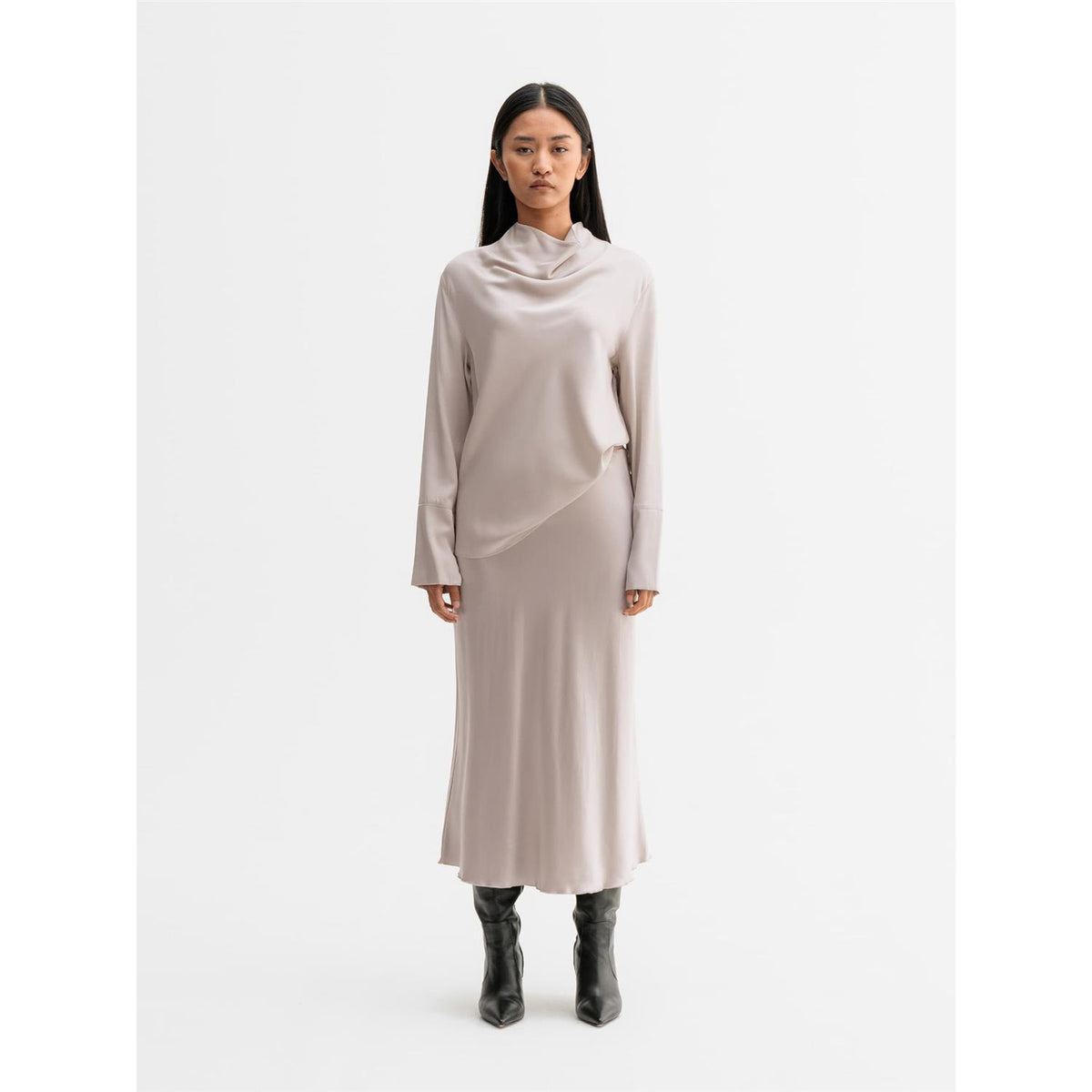 Ayumi Blouse Greige