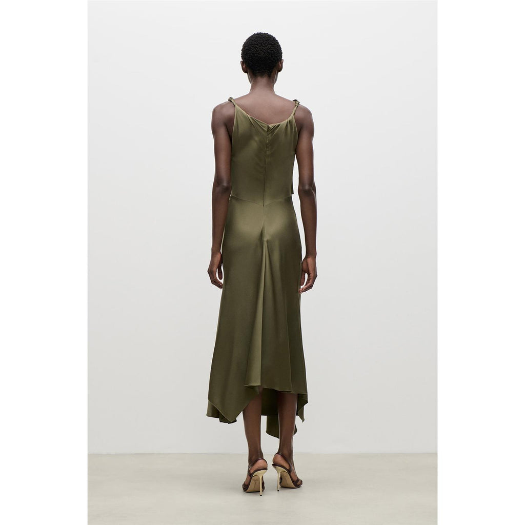 Posy Midi Dress Green