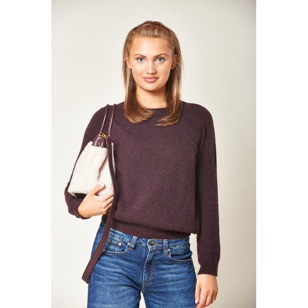 Fiona Sweater Aubergine