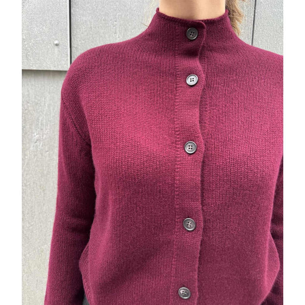 Zirelle Cardigan Deep Plum