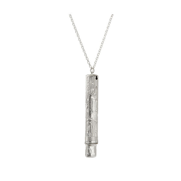 The Annotator Necklace Silver