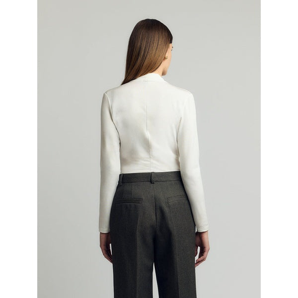 Fifi P Top Chalk White