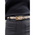 Dorian Pin Buckle Belt Natural Brown