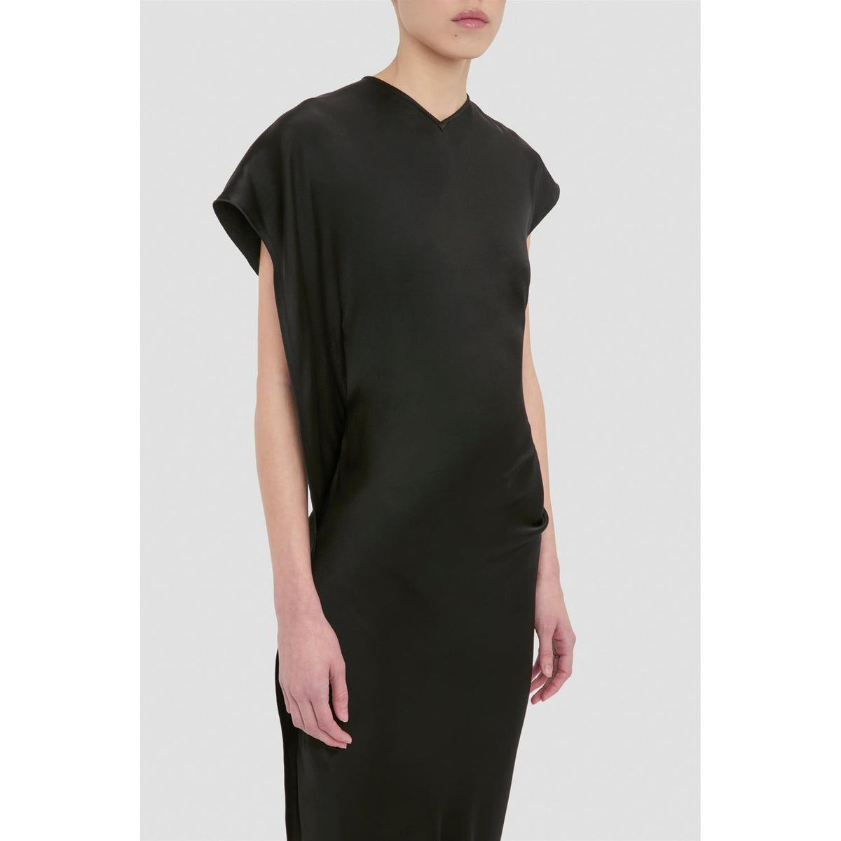 Victoria Midi Dress Black