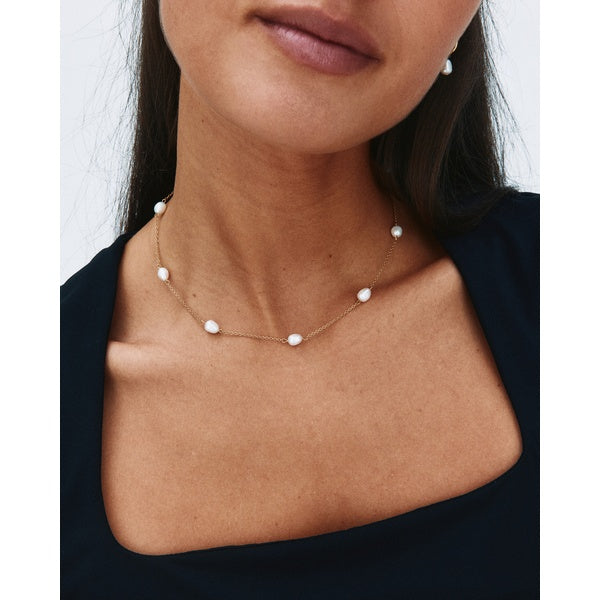 Perla Necklace Multi Gold