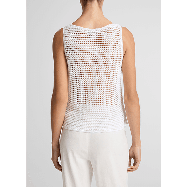 Cotton Cord Tank Optic White