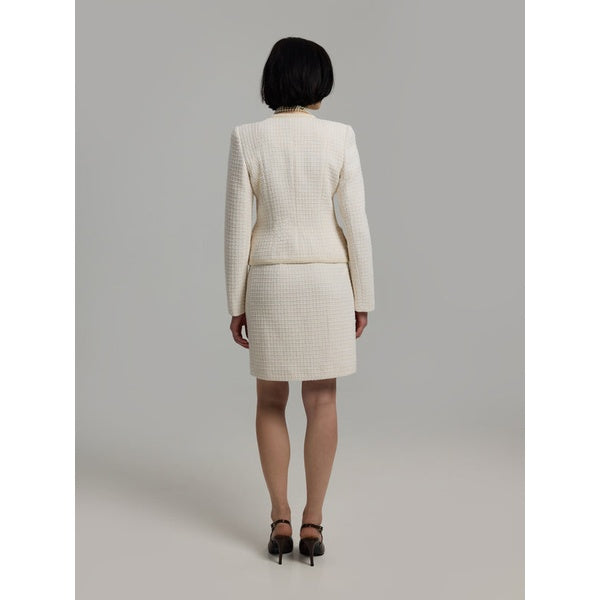 Lesley Blazer Chalk White