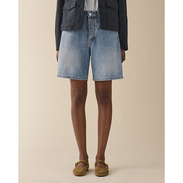 Belem Shorts Light Blue Righe