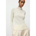 Featherlight Ribbed Top Bone