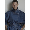 Pascale Trench Clean Indigo