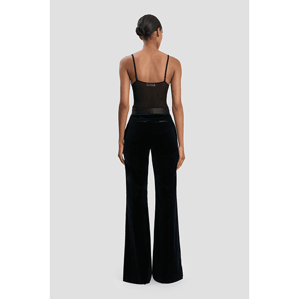 Tailored Alina Trouser Midnight Velvet