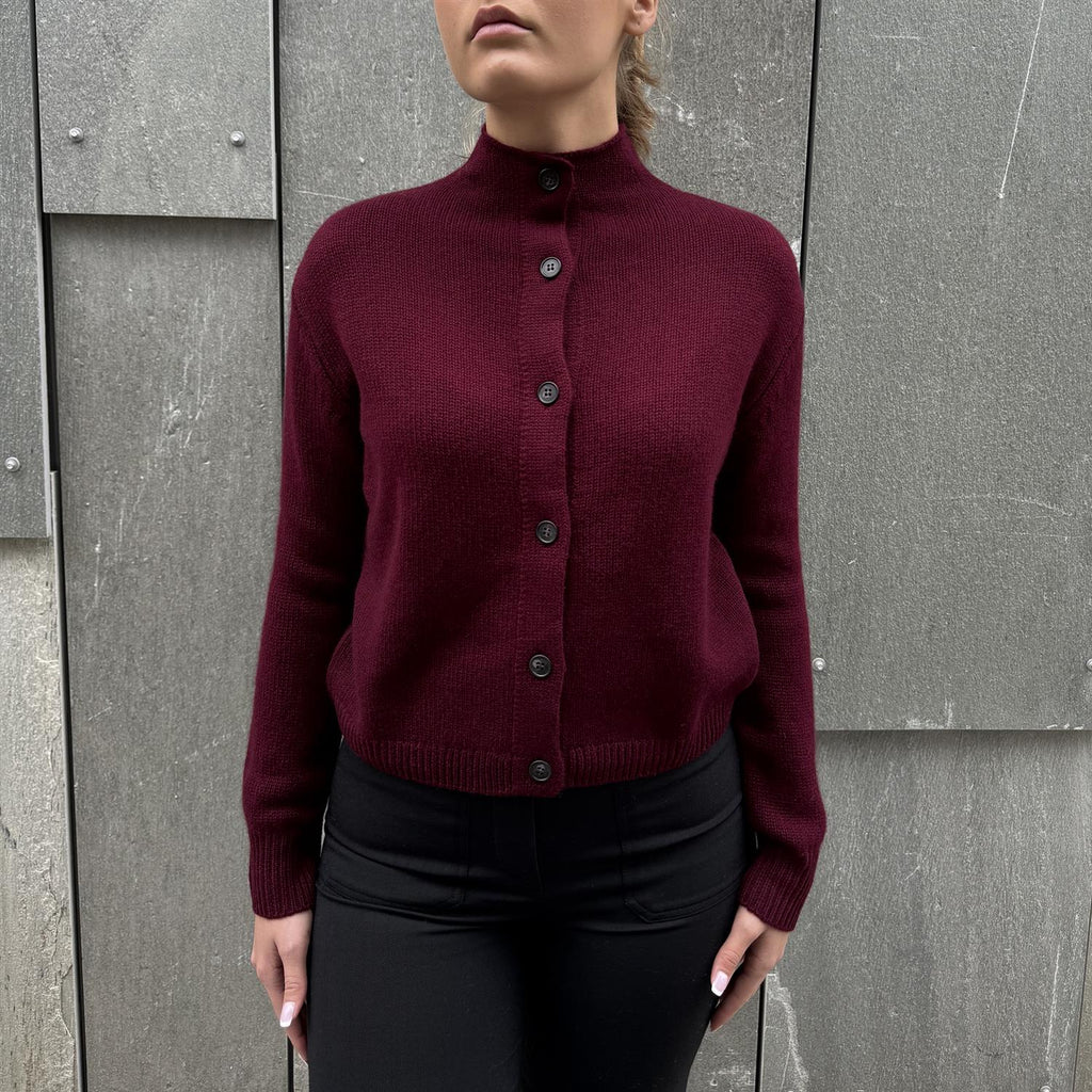 Zirelle Cardigan Deep Plum