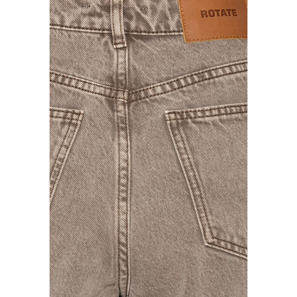 Flared Highwaisted Jeans Driftwood