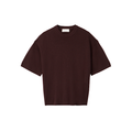 Roma Wool Tee Chocolate Brown