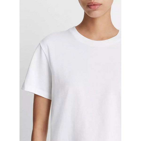 S/S Crew Nk Tee Optic White