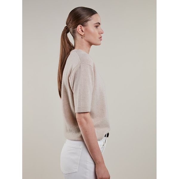 Janet Short Sleeve Beige
