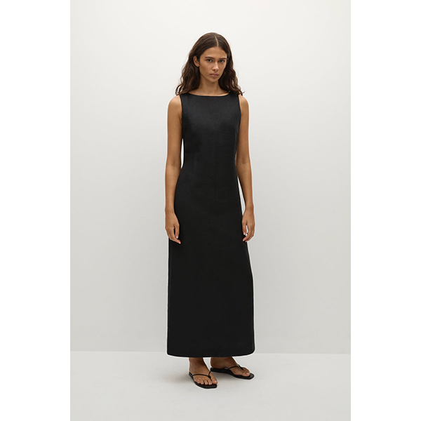 Taylor Midi Dress Black