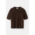Brushed Short Sleeve Mocha