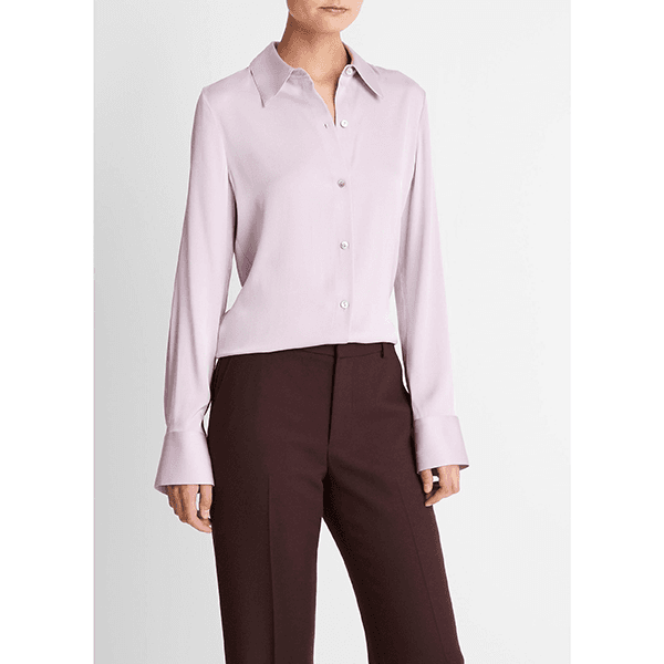 Slim Fit Classic Shirt Iris Quartz