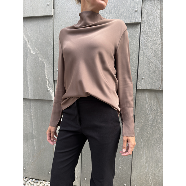 Ayumi Blouse Light Brown
