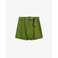 Zephyr Linen Shorts Leaf Green