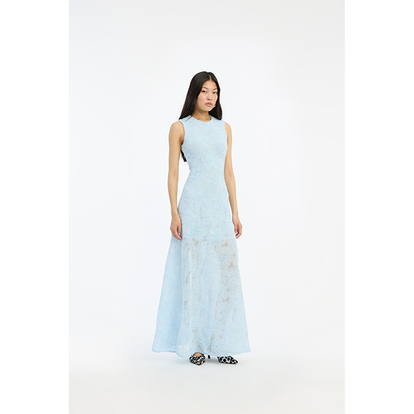 Mesh Maxi Dress Plein Air