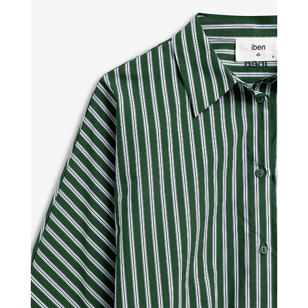 Atari Shirt Green Stripe