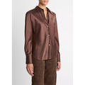 Bias L/S Blouse Espresso