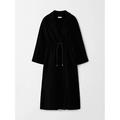 Drawstring Coat Black