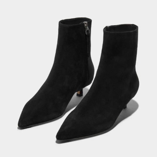 Sofie Ankle Boot Suede Black