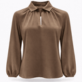Hilde Blouse Caramel