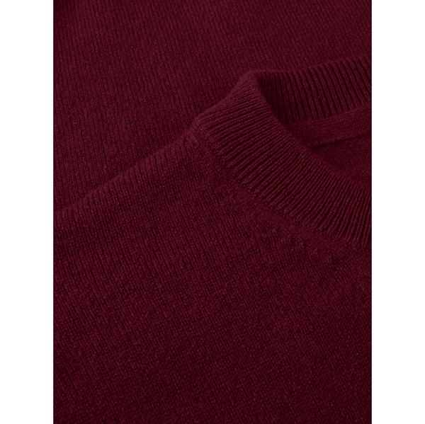 Janet Short Sleeve dark red