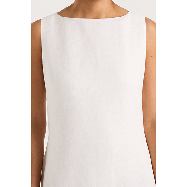 Taylor Midi Dress White