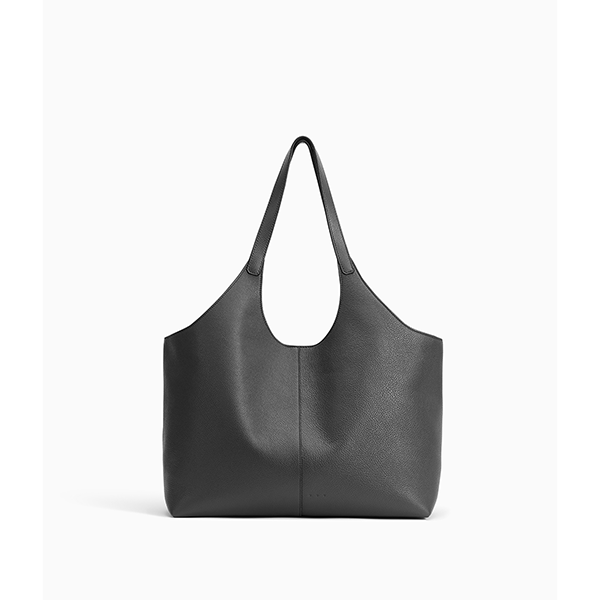 Cabas Supple XL Grain Black
