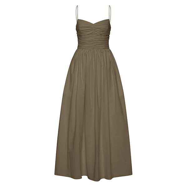 Gathered Bodice Dress Birch