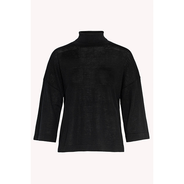 Tia Merino Knit Black