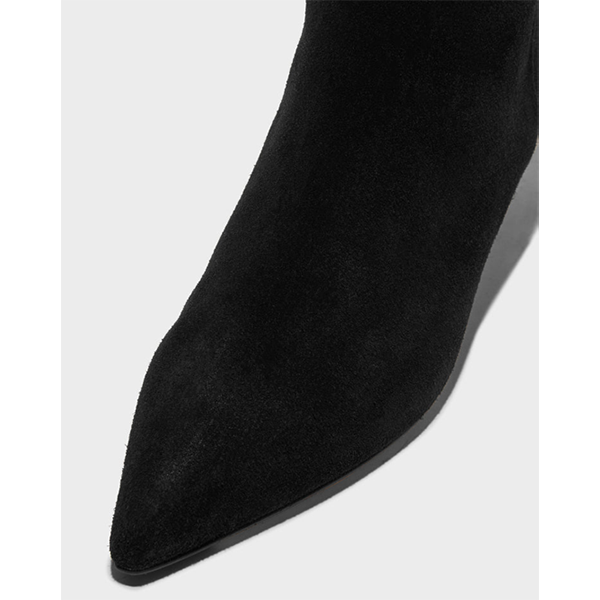 Sofie Ankle Boot Suede Black