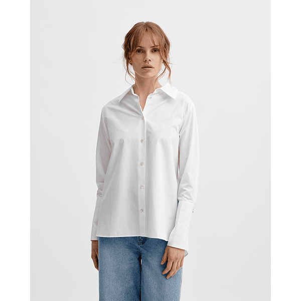 Madrid Cufflink Shirt White