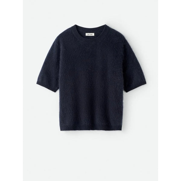 Brushed Short Sleeve Navy