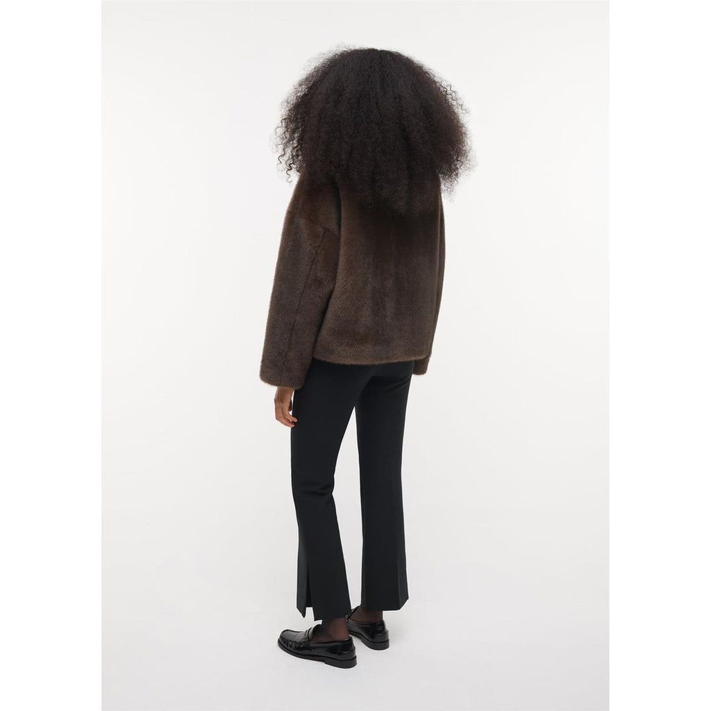 Faje Faux Mink Jacket Choco
