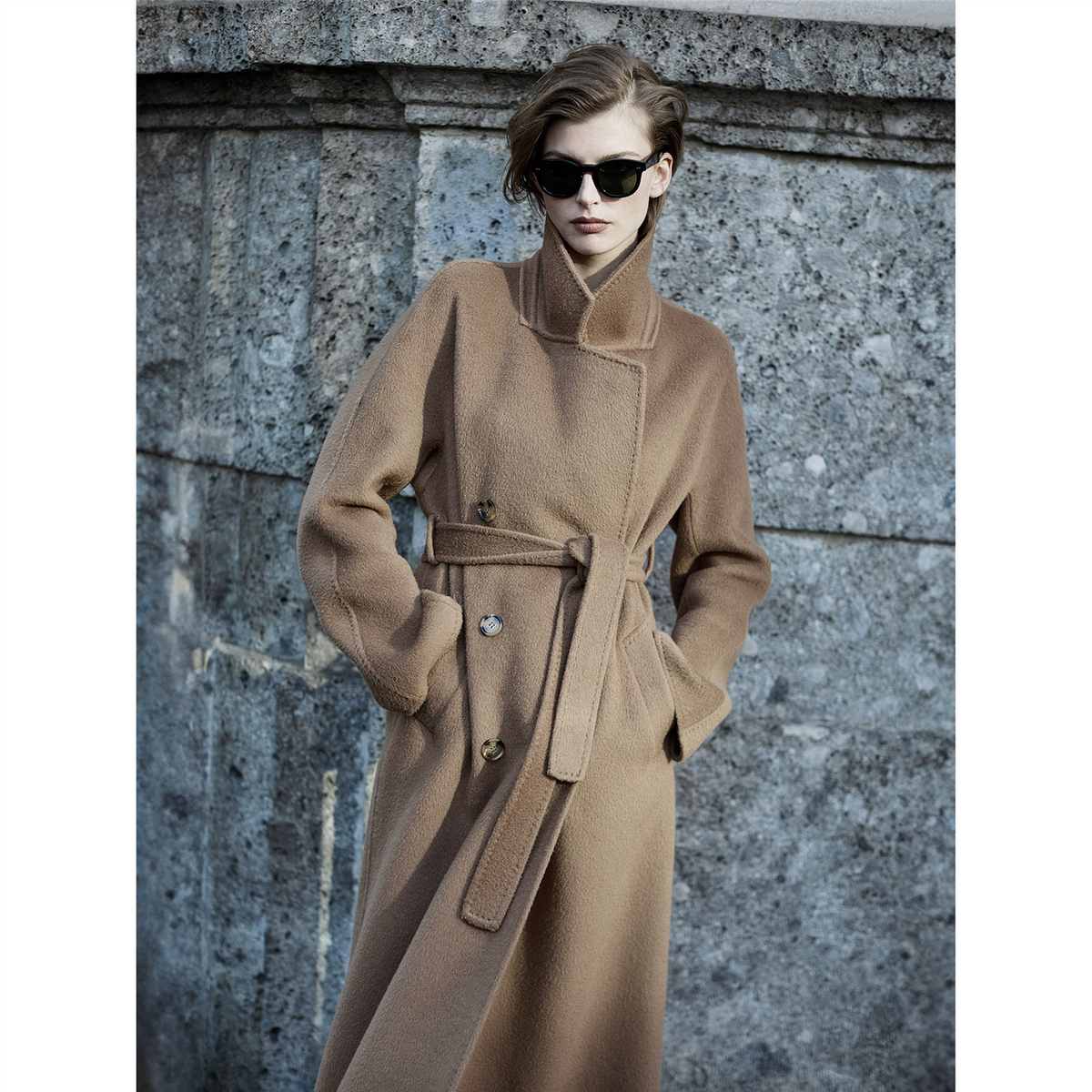 Muusa Coat Biscotti